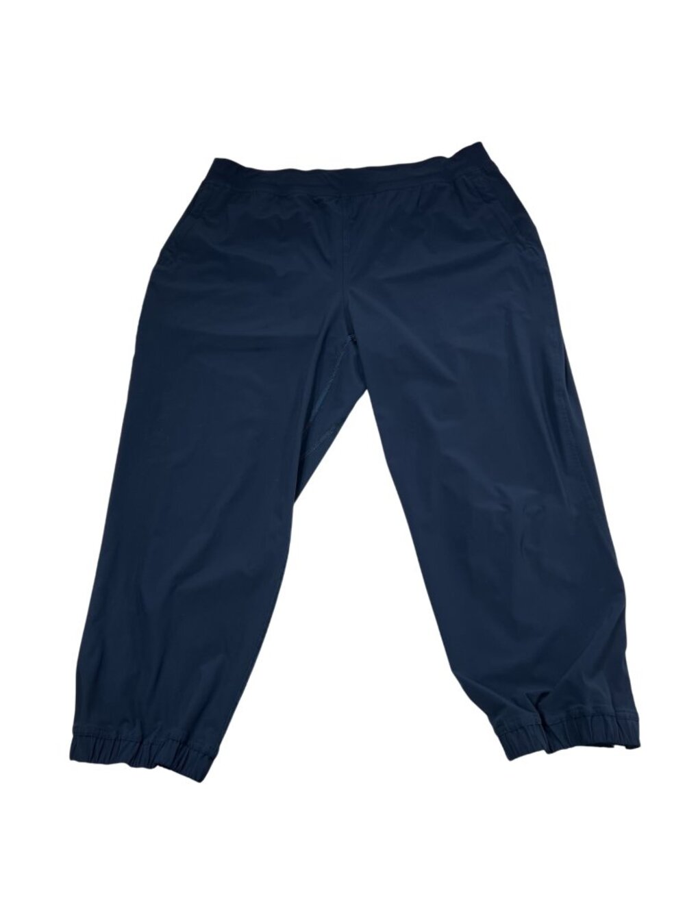 Lululemon Adapted State High Rise Jogger Crop 23" Inseam Navy Blue Size 14